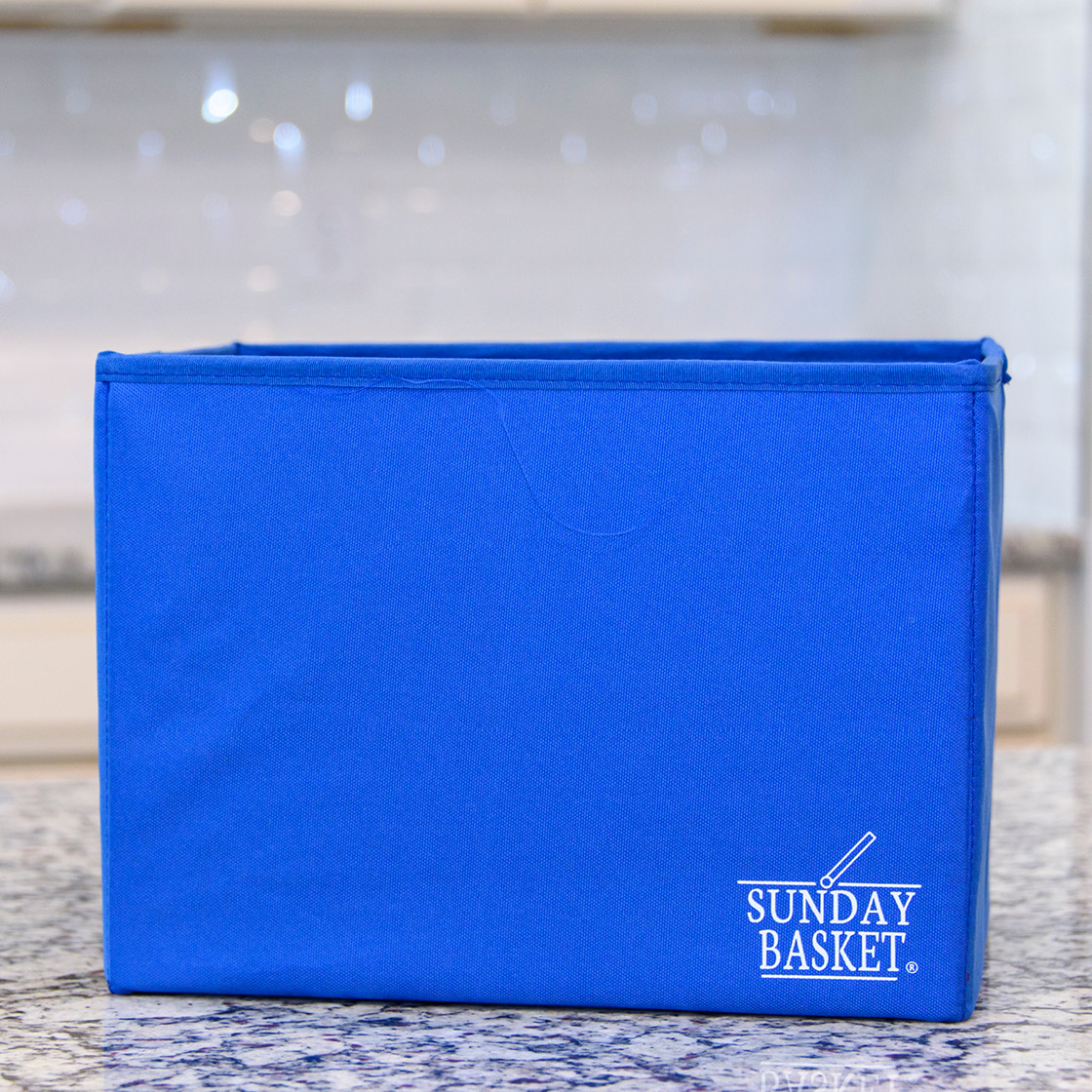 Organize 365 Standalone Sunday Basket